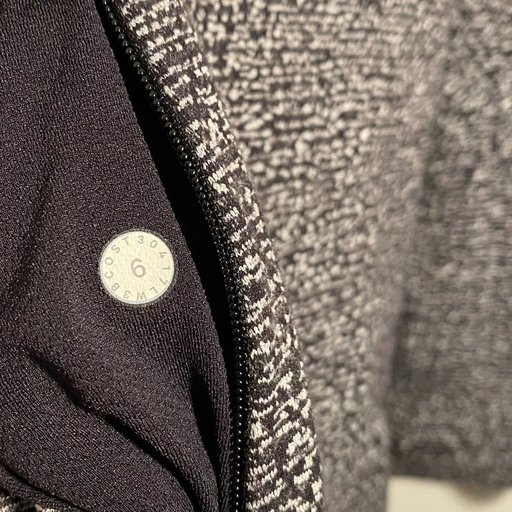 Lululemon Top Women’s 6 Runderful Long Sleeve Reconnect Jacquard Running Luon